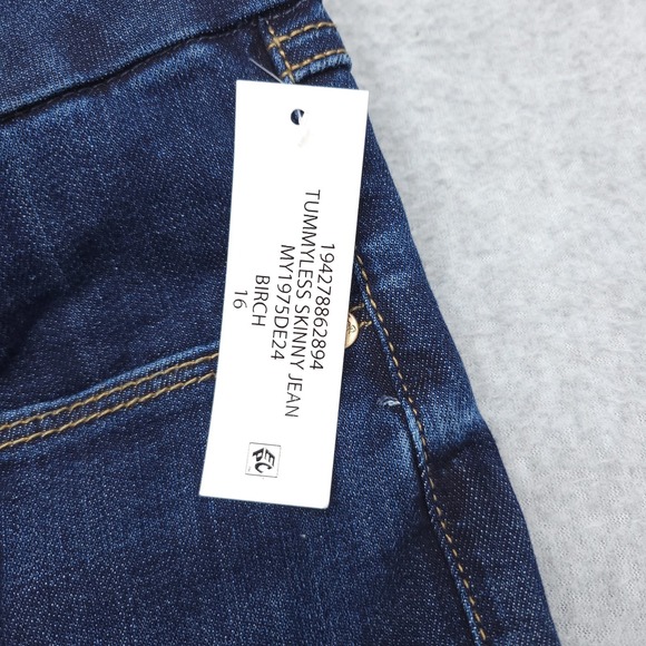 Seven Jeans Women's 16 Tummyless Skinny High Rise Stretch New - Picture 3 of 10